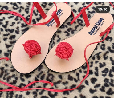 Rose  Sandals by Donna